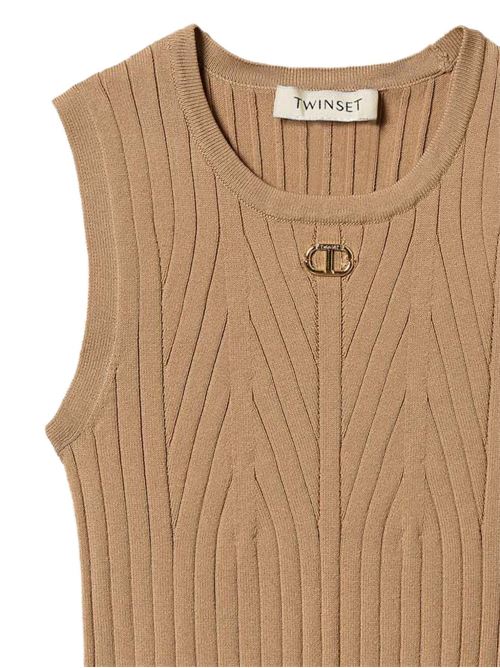 Canotta bambina girocollo TWINSET Kids | 251GJ340400310